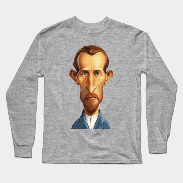 Vincent Van Gogh Long Sleeve T-Shirt by RobArt